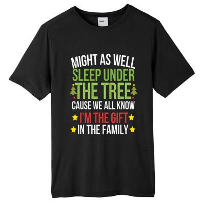 Funny Christmas Christmas Pajamas Tall Fusion ChromaSoft Performance T-Shirt