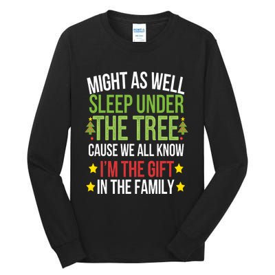 Funny Christmas Christmas Pajamas Tall Long Sleeve T-Shirt