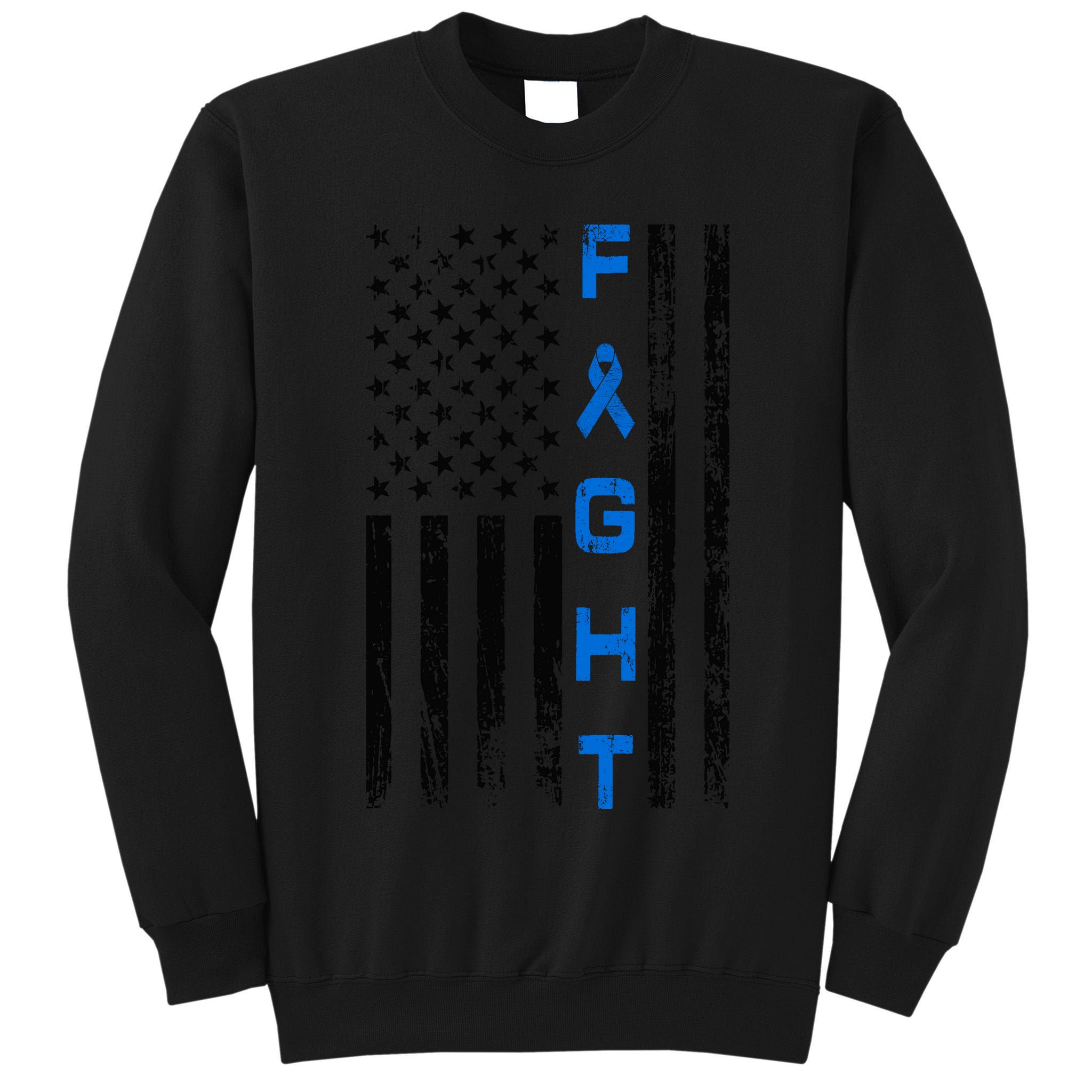 Fight Colon Cancer Awareness Tall Sweatshirt