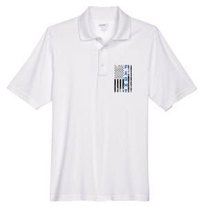 Fight Colon Cancer Awareness Men's Origin Performance Pique Polo