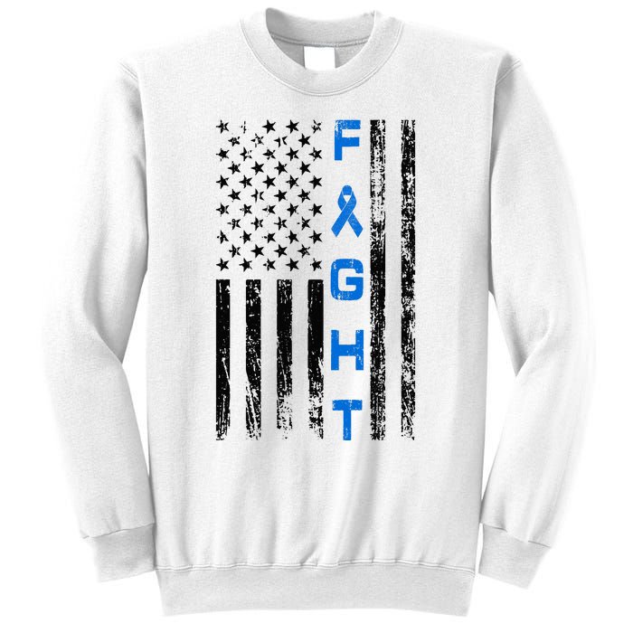 Fight Colon Cancer Awareness Sweatshirt