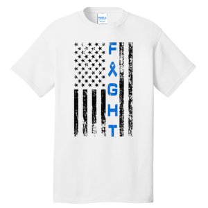 Fight Colon Cancer Awareness Tall T-Shirt