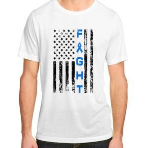 Fight Colon Cancer Awareness Adult ChromaSoft Performance T-Shirt