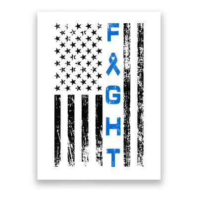Fight Colon Cancer Awareness Poster