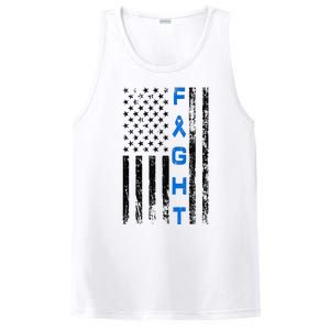 Fight Colon Cancer Awareness PosiCharge Competitor Tank