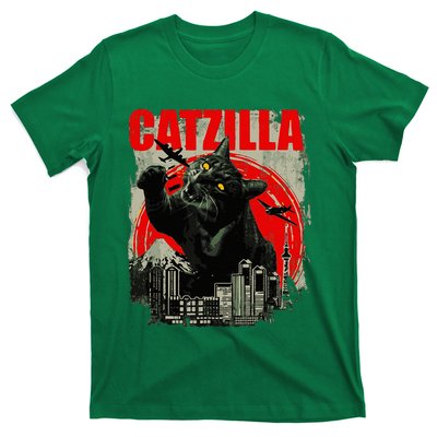 Funny Cat Catzilla T-Shirt