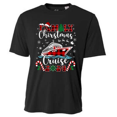 Family Christmas Cruise 2024 Matching Family Cruise Holiday Cooling Performance Crew T-Shirt