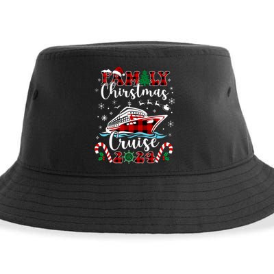 Family Christmas Cruise 2024 Matching Family Cruise Holiday Sustainable Bucket Hat