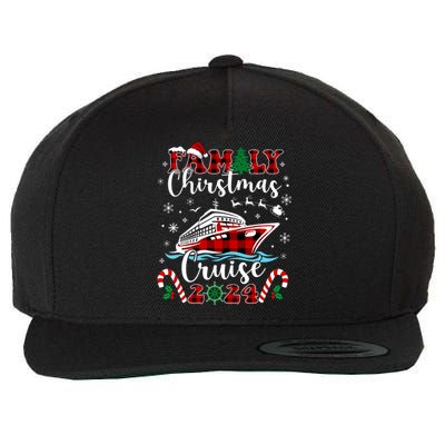 Family Christmas Cruise 2024 Matching Family Cruise Holiday Wool Snapback Cap