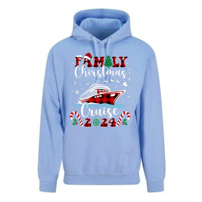 Family Christmas Cruise 2024 Matching Family Cruise Holiday Unisex Surf Hoodie