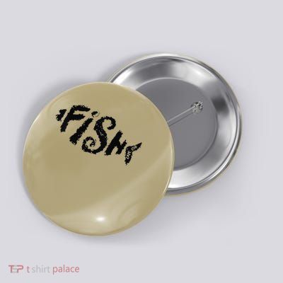 FISH CAPE COD Button