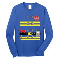 Firefighter Costume Cute Birthday Halloween Gift Long Sleeve Shirt