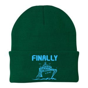 Finally Cruising Cruise Ship For Boy Girl Knit Cap Winter Beanie