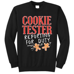 Funny Christmas Cookie Tester Gift Sweatshirt