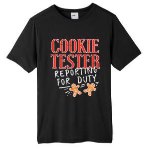 Funny Christmas Cookie Tester Gift Tall Fusion ChromaSoft Performance T-Shirt