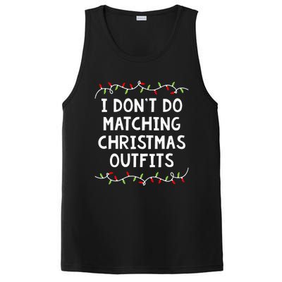 Family Christmas Couples I DonT Do Matching Christmas PosiCharge Competitor Tank