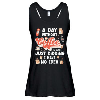 Funny Coffee Coffee Lover Cute Coffee Ladies Essential Flowy Tank