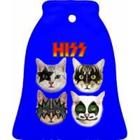 Funny Cat Cat Lover Cat Hiss Cat Owner Cat Humor Funny Gift Ceramic Bell Ornament