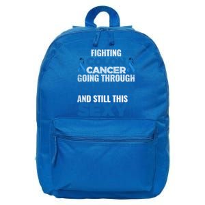 Fun Colon Cancer Awareness Colonoscopy Warrior Survivor Gift 16 in Basic Backpack