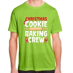 Funny Christmas Cookie Baking Crew Matching Pajamas Family Gift Adult ChromaSoft Performance T-Shirt