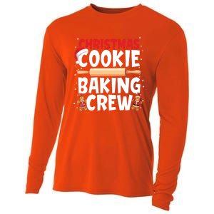 Funny Christmas Cookie Baking Crew Matching Pajamas Family Gift Cooling Performance Long Sleeve Crew