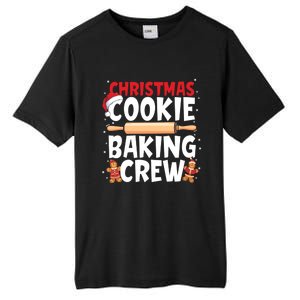 Funny Christmas Cookie Baking Crew Matching Pajamas Family Gift Tall Fusion ChromaSoft Performance T-Shirt