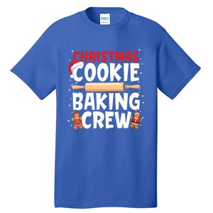 Funny Christmas Cookie Baking Crew Matching Pajamas Family Gift Tall T-Shirt