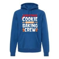 Funny Christmas Cookie Baking Crew Matching Pajamas Family Gift Premium Hoodie