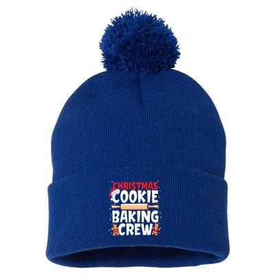 Funny Christmas Cookie Baking Crew Matching Pajamas Family Gift Pom Pom 12in Knit Beanie