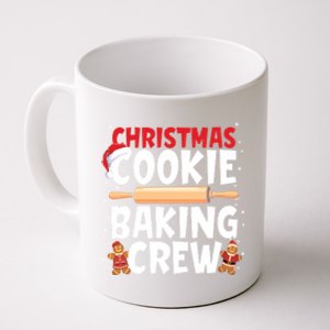 Funny Christmas Cookie Baking Crew Matching Pajamas Family Gift Coffee Mug