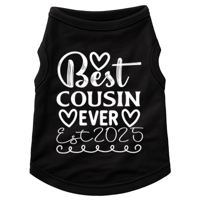 Funny Cousin Crew Matching Fam Best Cousin Since 2025 Family Cute Gift Doggie Tank