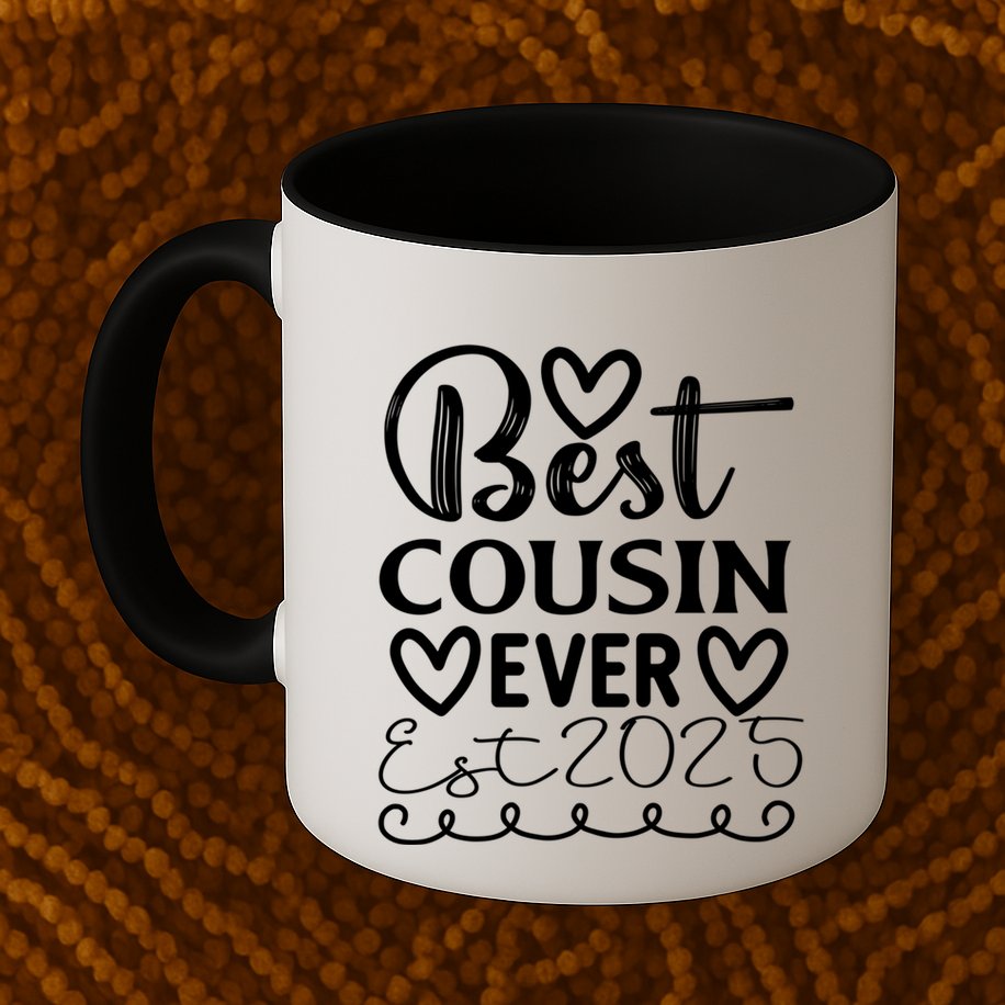 Funny Cousin Crew Matching Fam Best Cousin Since 2025 Family Cute Gift Mug