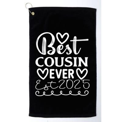 Funny Cousin Crew Matching Fam Best Cousin Since 2025 Family Cute Gift Golf Towel