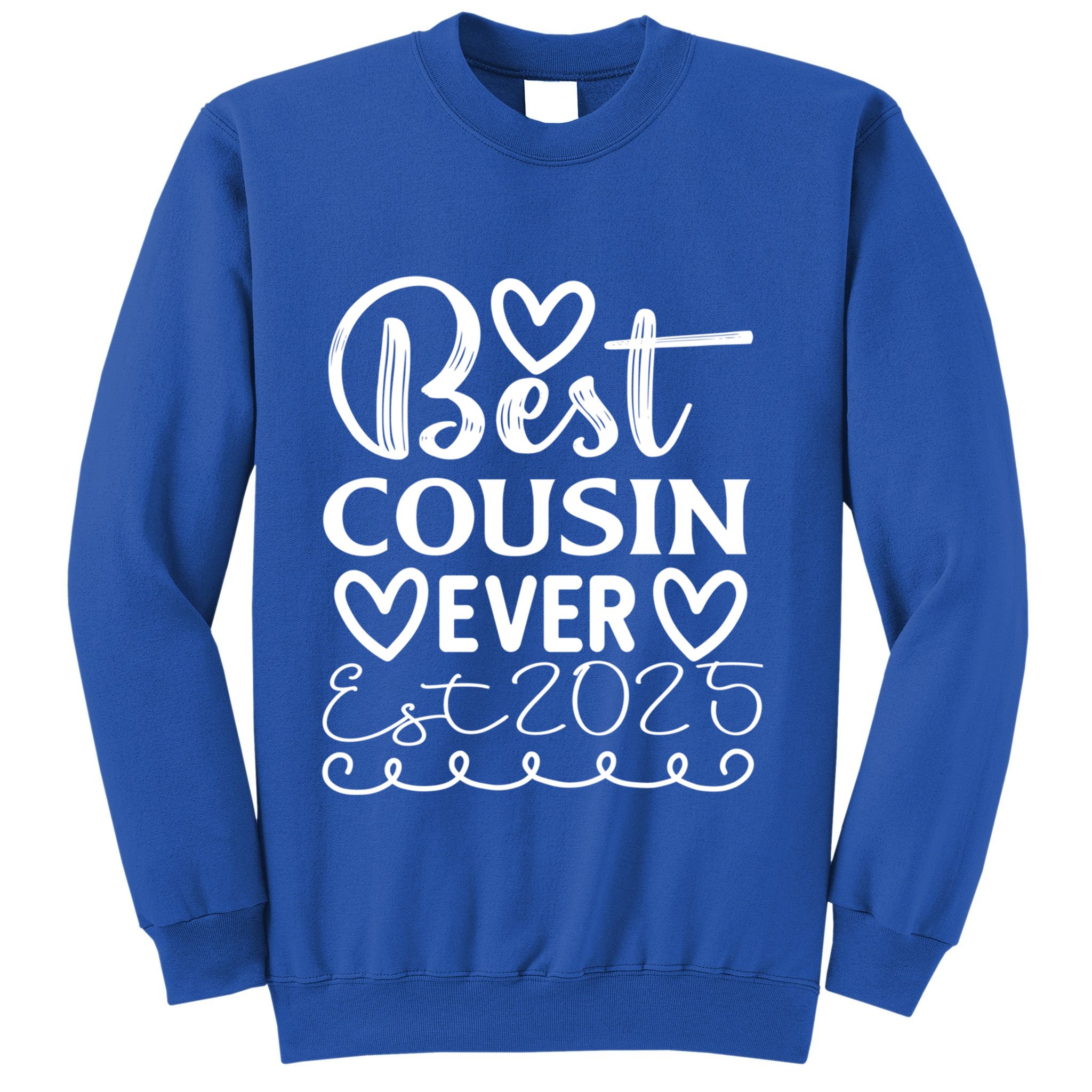 Funny Cousin Crew Matching Fam Best Cousin Since 2025 Family Cute Gift Sweatshirt