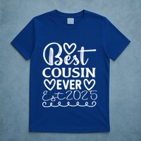 Funny Cousin Crew Matching Fam Best Cousin Since 2025 Family Cute Gift T-Shirt