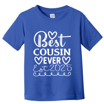 Funny Cousin Crew Matching Fam Best Cousin Since 2025 Family Cute Gift Toddler T-Shirt