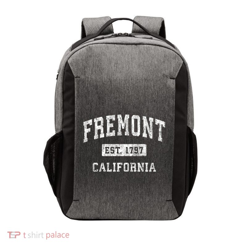 Fremont California Ca Vintage Established Sports Vector Backpack