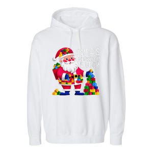 Funny Christmas Cookie Gingerbread Xmas Holiday Garment-Dyed Fleece Hoodie