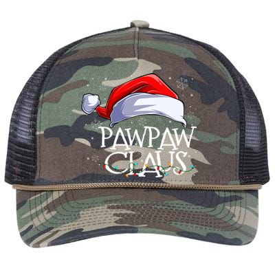 Funny Christmas Cute Hat Santa Pawpaw Claus Family Pajamas Gift Retro Rope Trucker Hat Cap