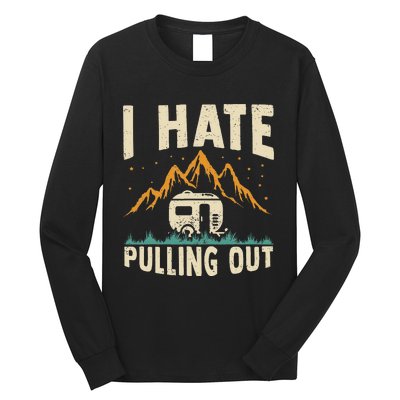 Funny Camping Camper Camp Long Sleeve Shirt