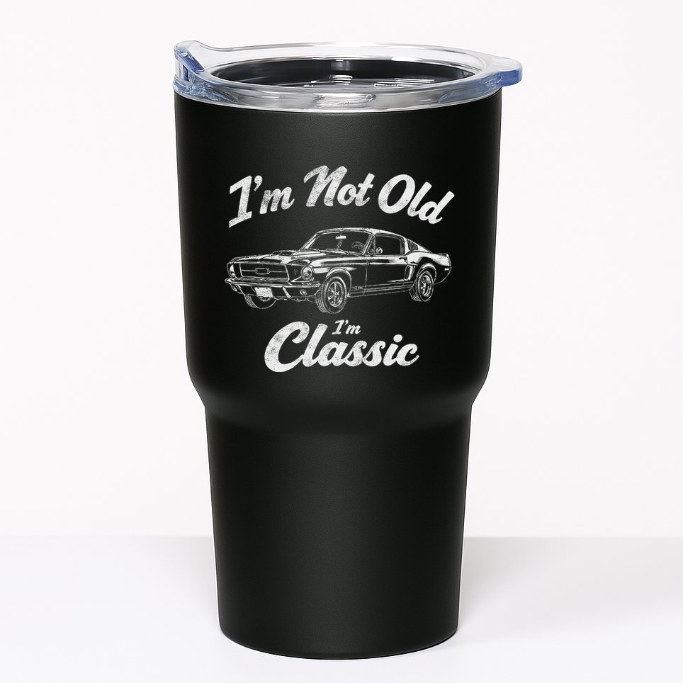 Funny Classic Car Guy Humor Saying For Old Man Enthusiasts Tumbler