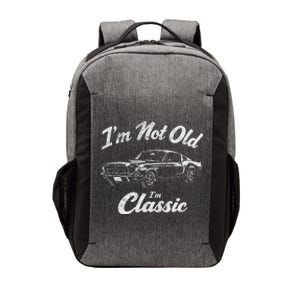 Funny Classic Car Guy Humor Saying For Old Man Enthusiasts Vector Backpack