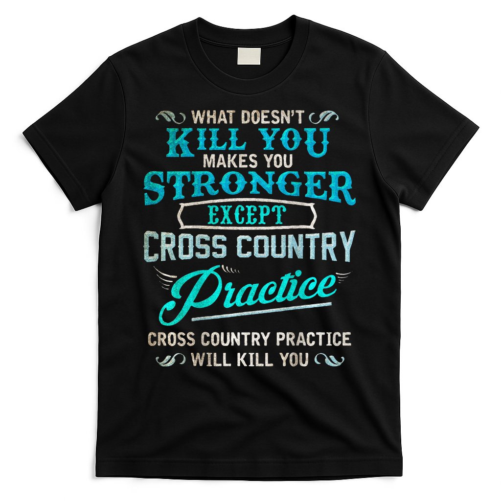 Funny Cross Country Runner Gift For Running Coach T-Shirt