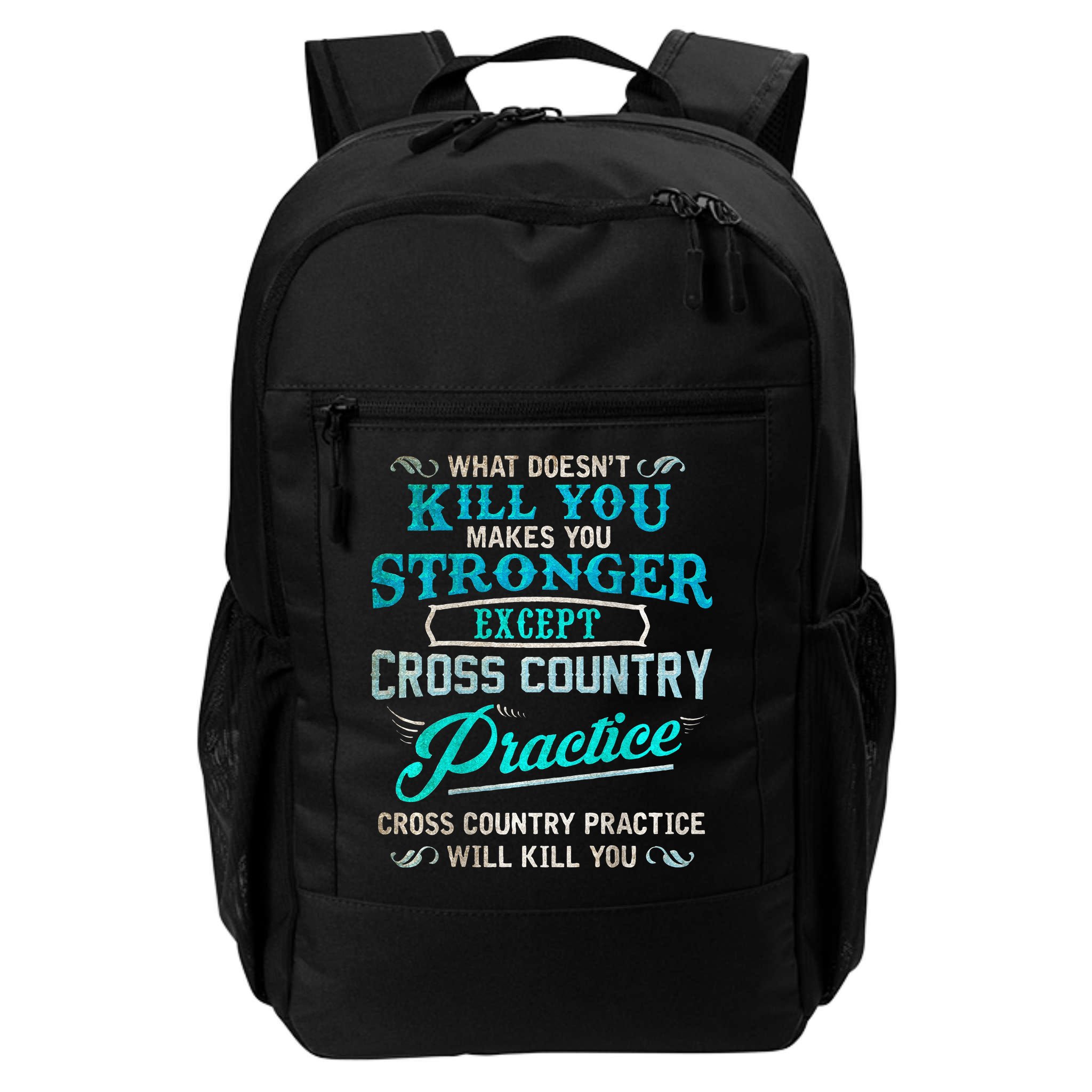 Funny Cross Country Runner Gift For Running Coach Backpack