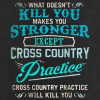 Funny Cross Country Runner Gift For Running Coach Hat
