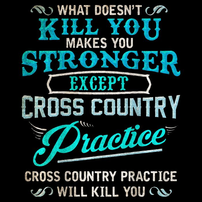 Funny Cross Country Runner Gift For Running Coach Kids T-Shirt