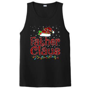 Father Claus Christmas Pajama Matching Family Xmas Lights Meaningful Gift PosiCharge Competitor Tank