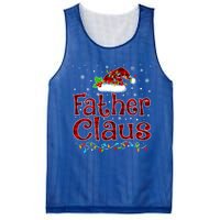 Father Claus Christmas Pajama Matching Family Xmas Lights Meaningful Gift Mesh Reversible Basketball Jersey Tank