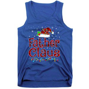 Father Claus Christmas Pajama Matching Family Xmas Lights Meaningful Gift Tank Top