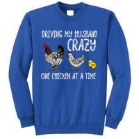 Funny Crazy Chicken Lady Gift For Fowl Animal Lover Gift Sweatshirt